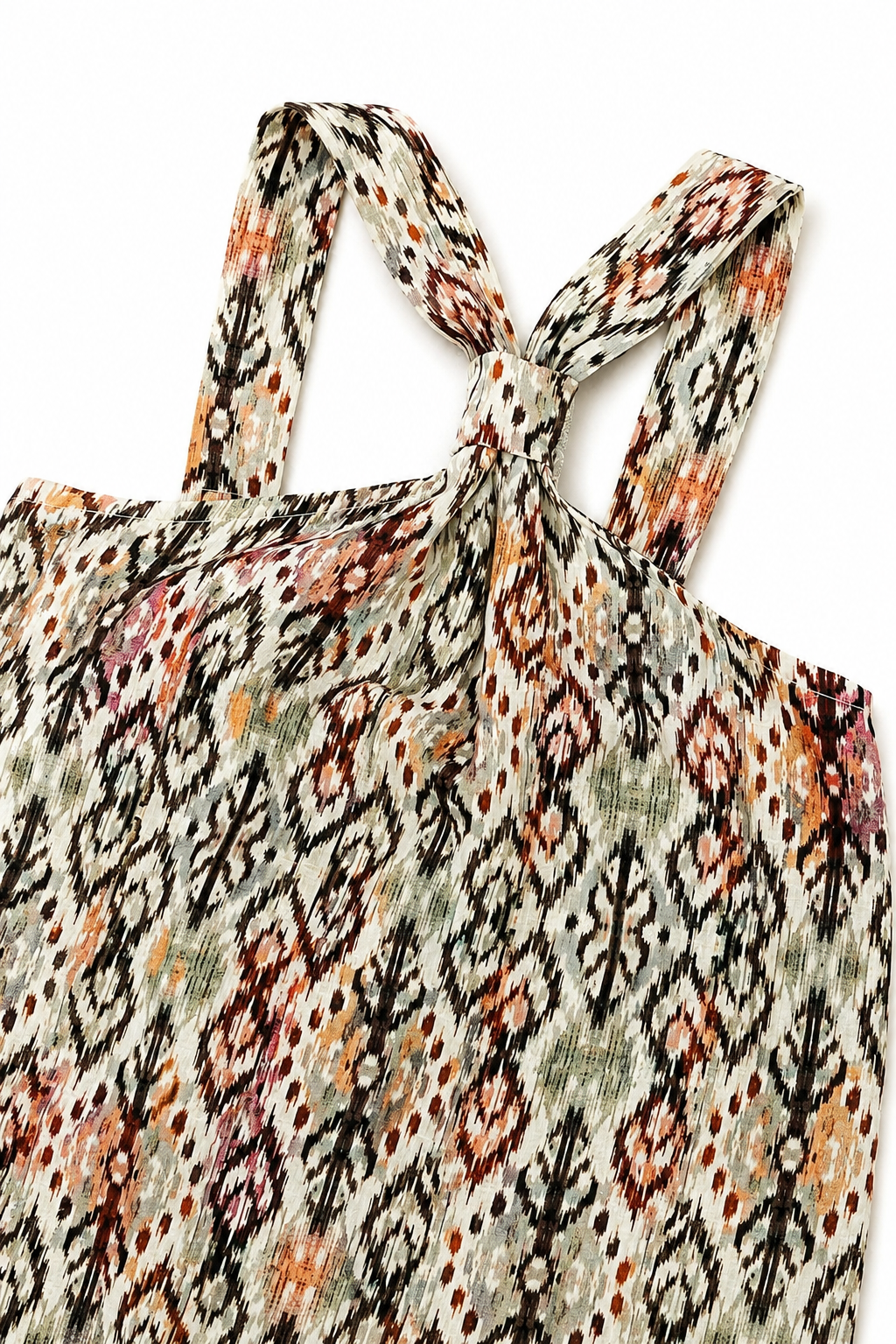 Vestidos Para Mujer Largo Cuello Halter Suelto Con Nudo S61111 Unico