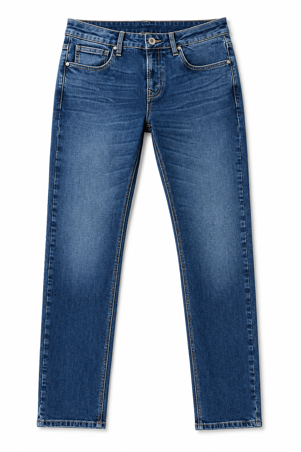 Jeans Para Hombre Mezclilla Indigo Slim J61103 Azul