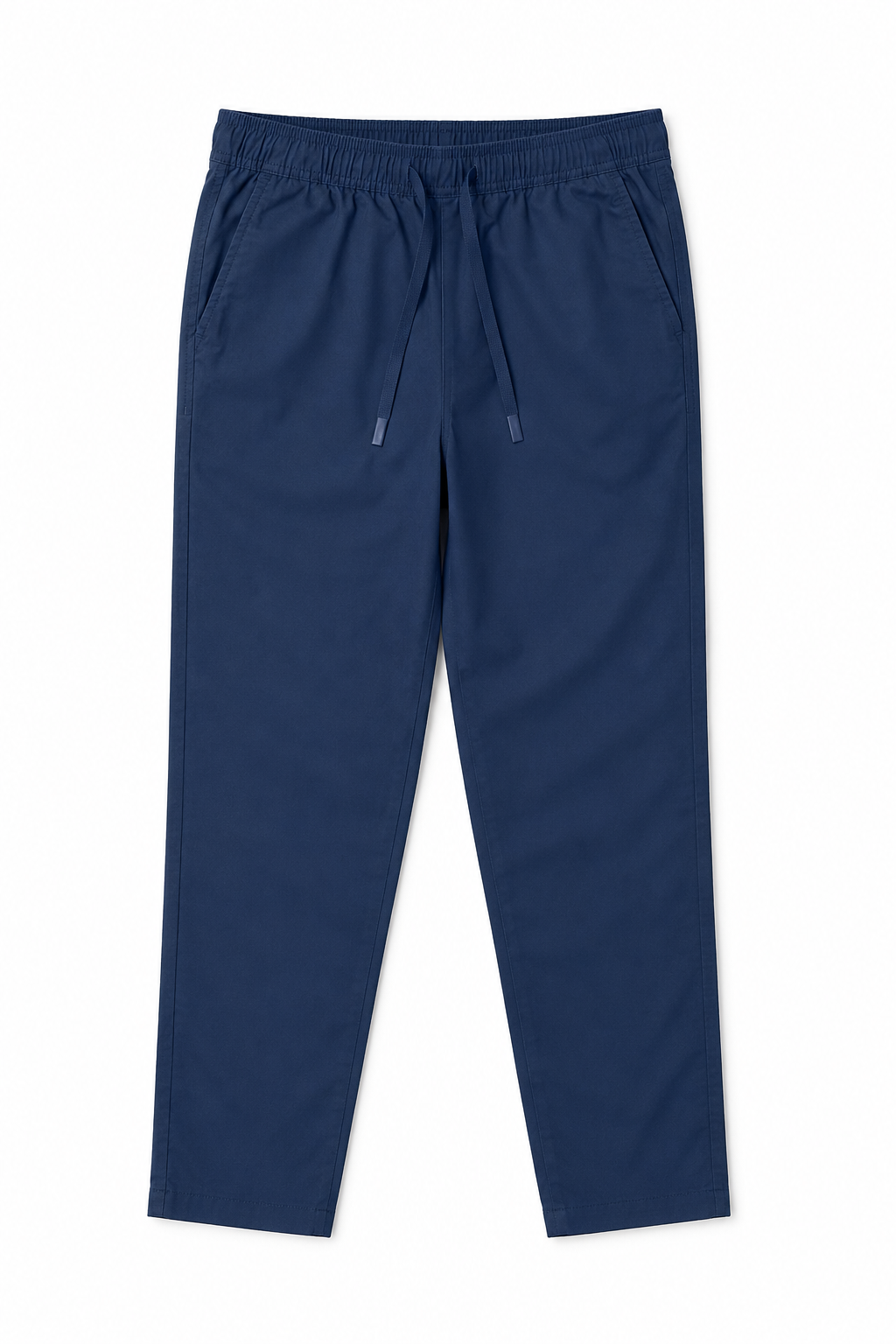 Joggers Para Hombre Pantalón Algodón Spandex Con Jareta GJOGGW Marino