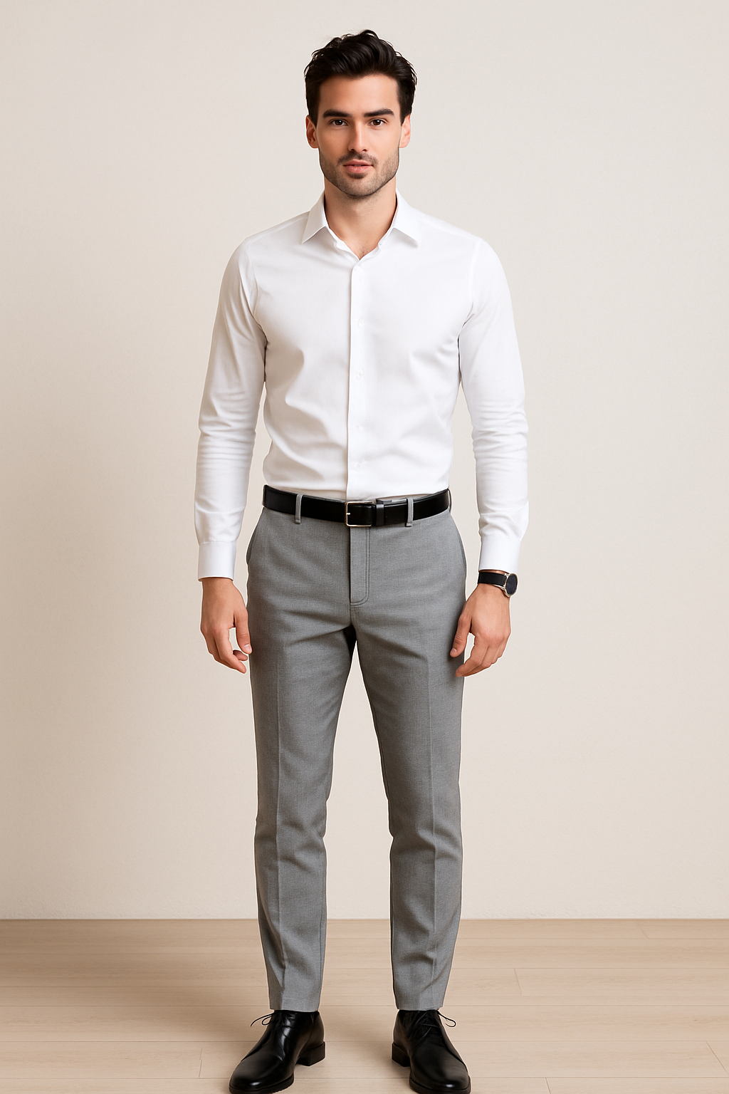 Pantalones Para Hombre De Vestir GPAVES Jaspe