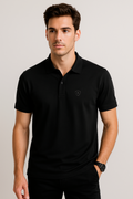 Playeras Polo Para Hombre Premium Sport A55401 Negro