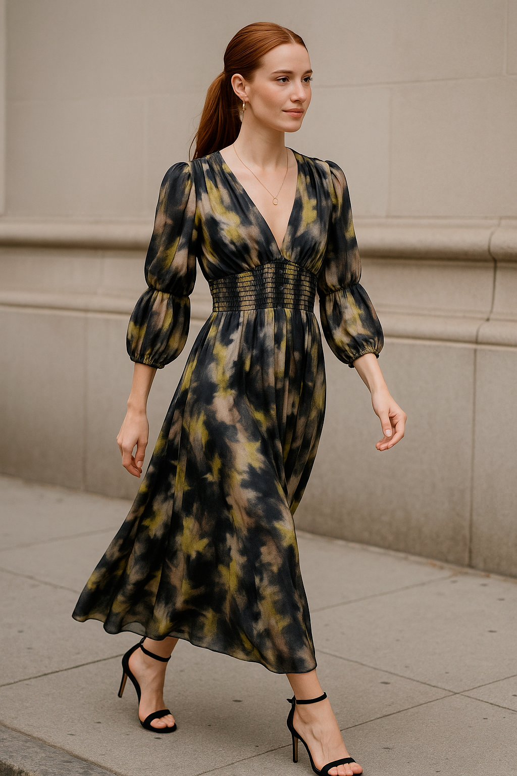 Vestidos Para Mujer Largo Smok Satinado S53103 Klim