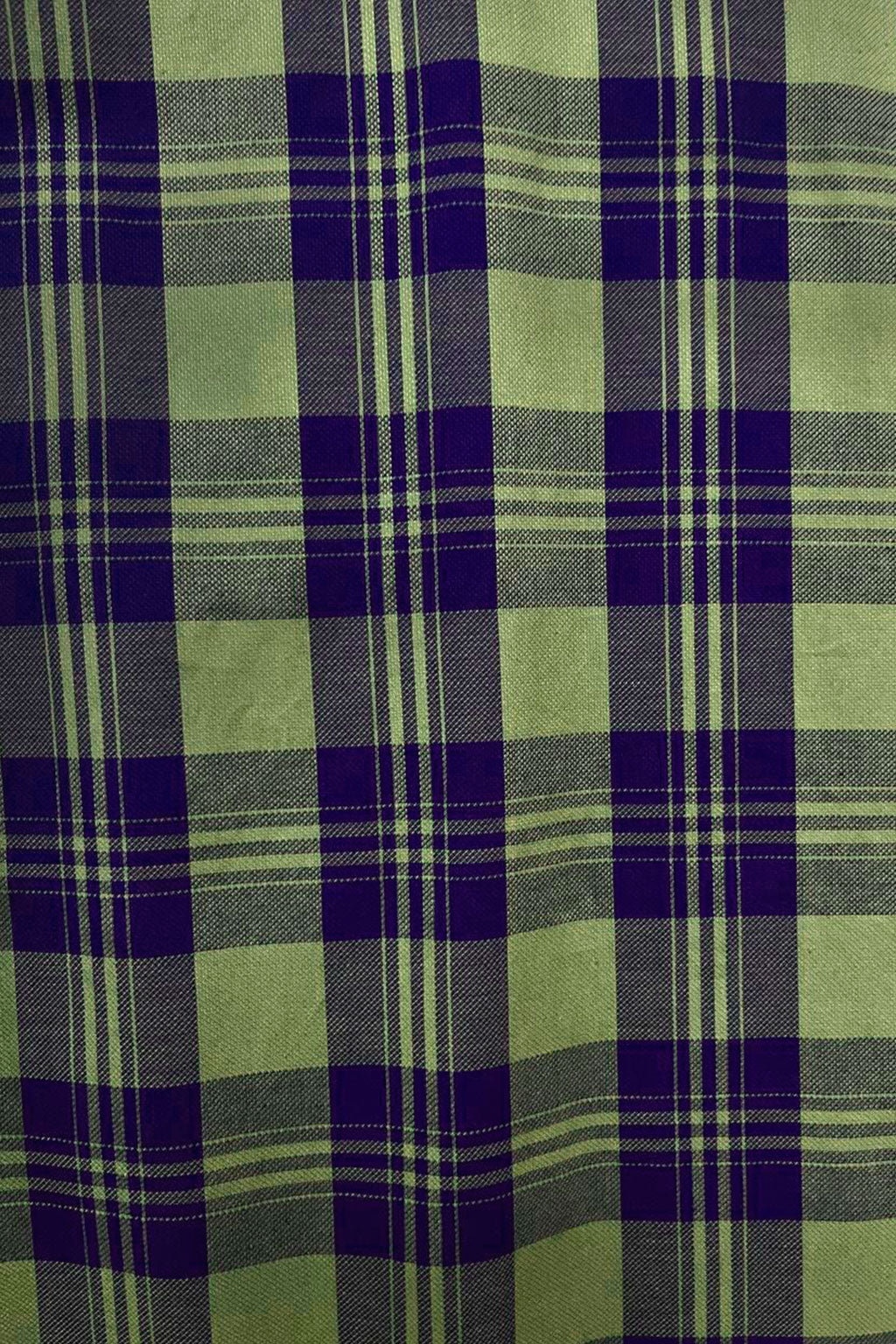 Camisas Para Hombre Manga Larga Cuadros B45122 Olivo