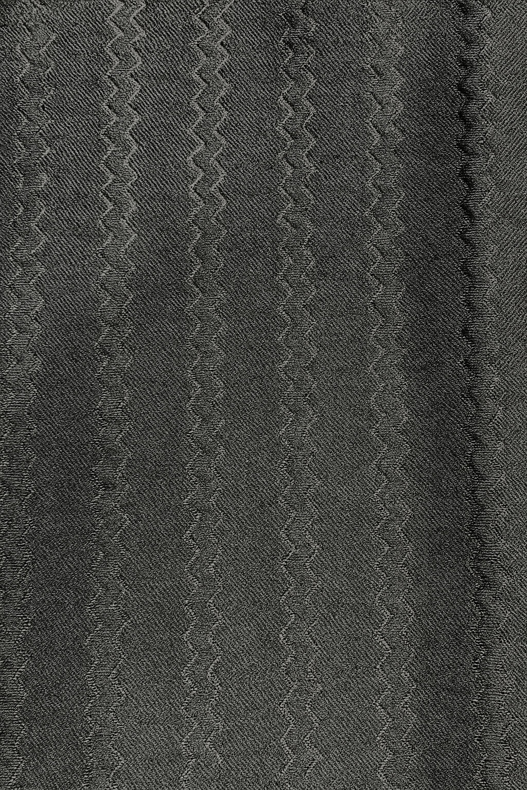 Camisas Para Hombre Estampado Zigzag B55356 Negro