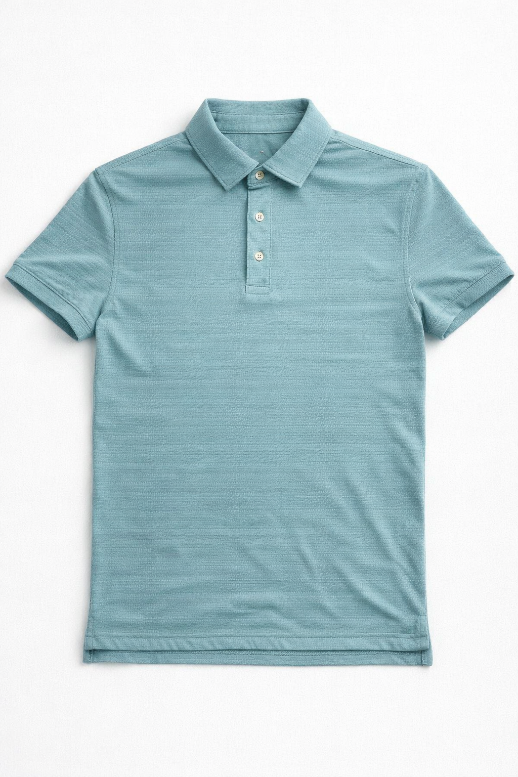 Playeras Polo Para Hombre Manga Corta Jacquard A51313 Verde
