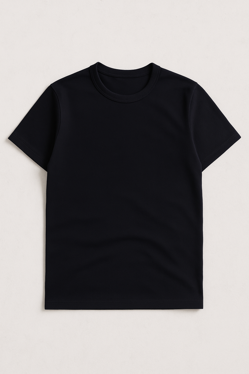 Playeras Para Hombre Slim Fit Microcostura A51301 Negro