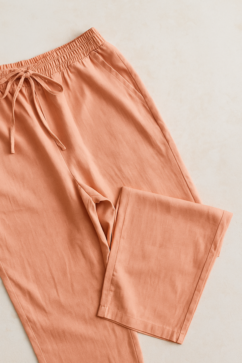 Pantalones Para Mujer Ligero Con Jareta W51114 Blush