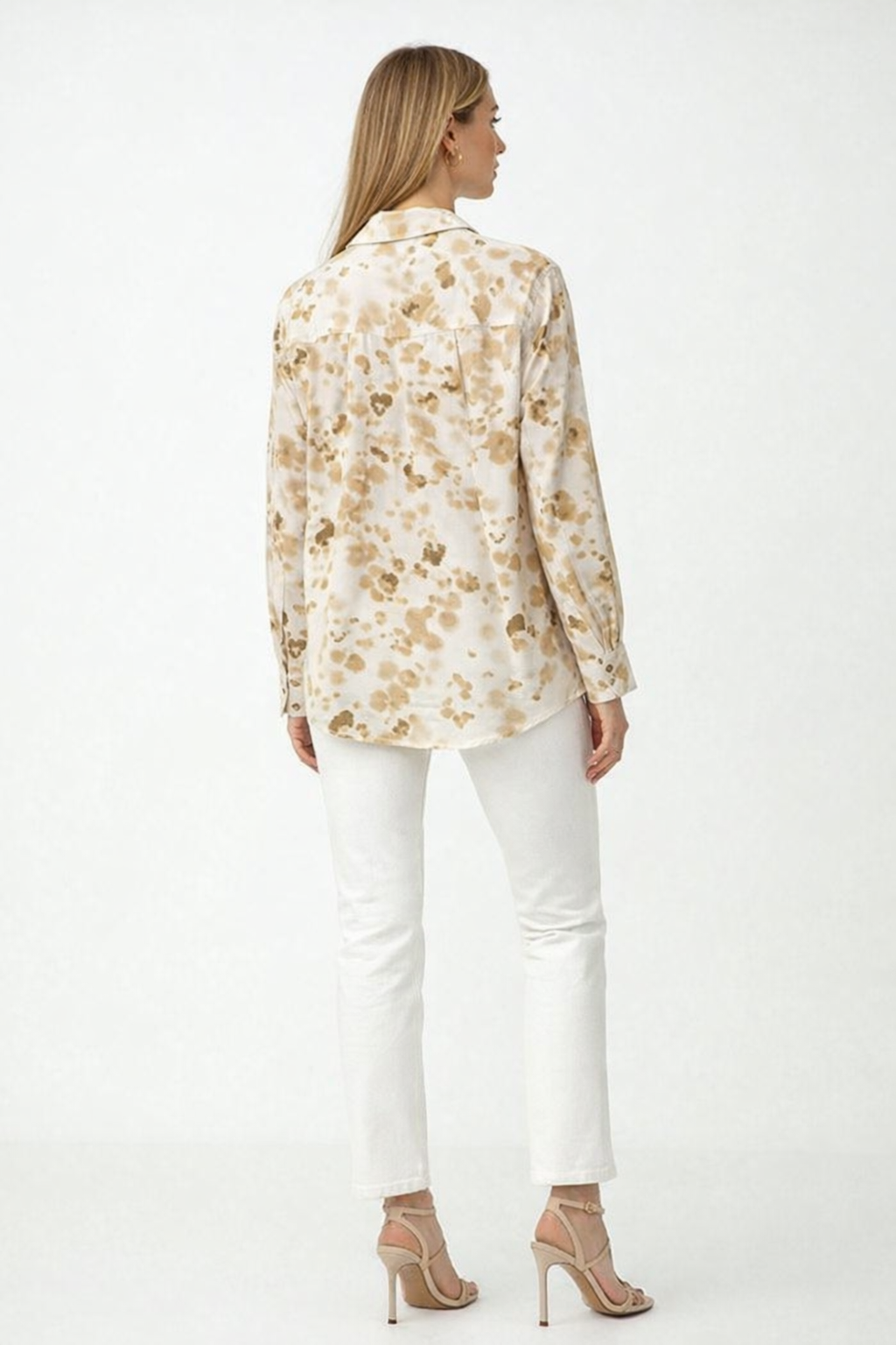 Blusas Para Mujer Camisera Animal Print N61113 Hueso