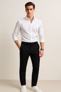 Pantalones Para Hombre De Vestir GPAVES Negro