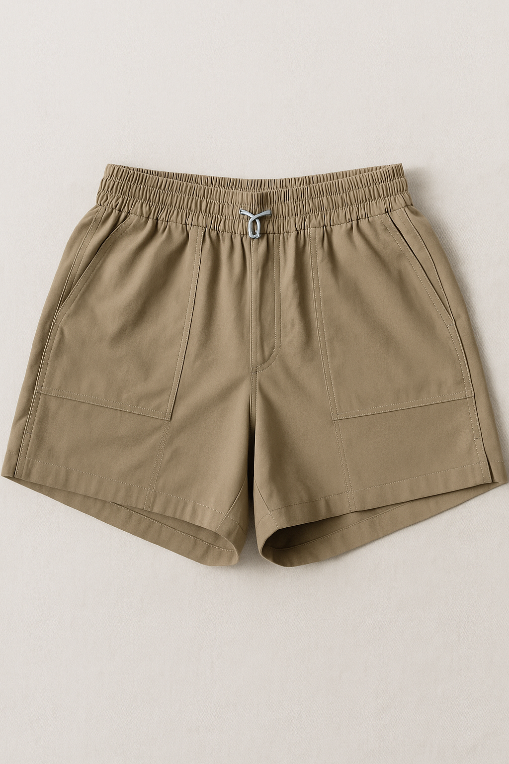 Shorts Deportivos para Mujer Ligero Estilo Running JYMK01 Taupe