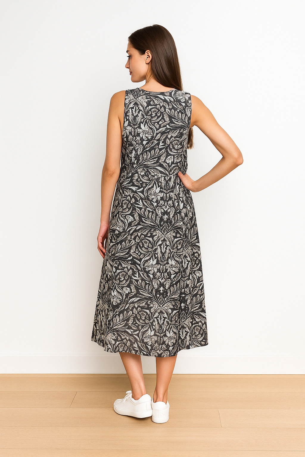 Vestidos Para Mujer Largo Floreado S51140 Unico