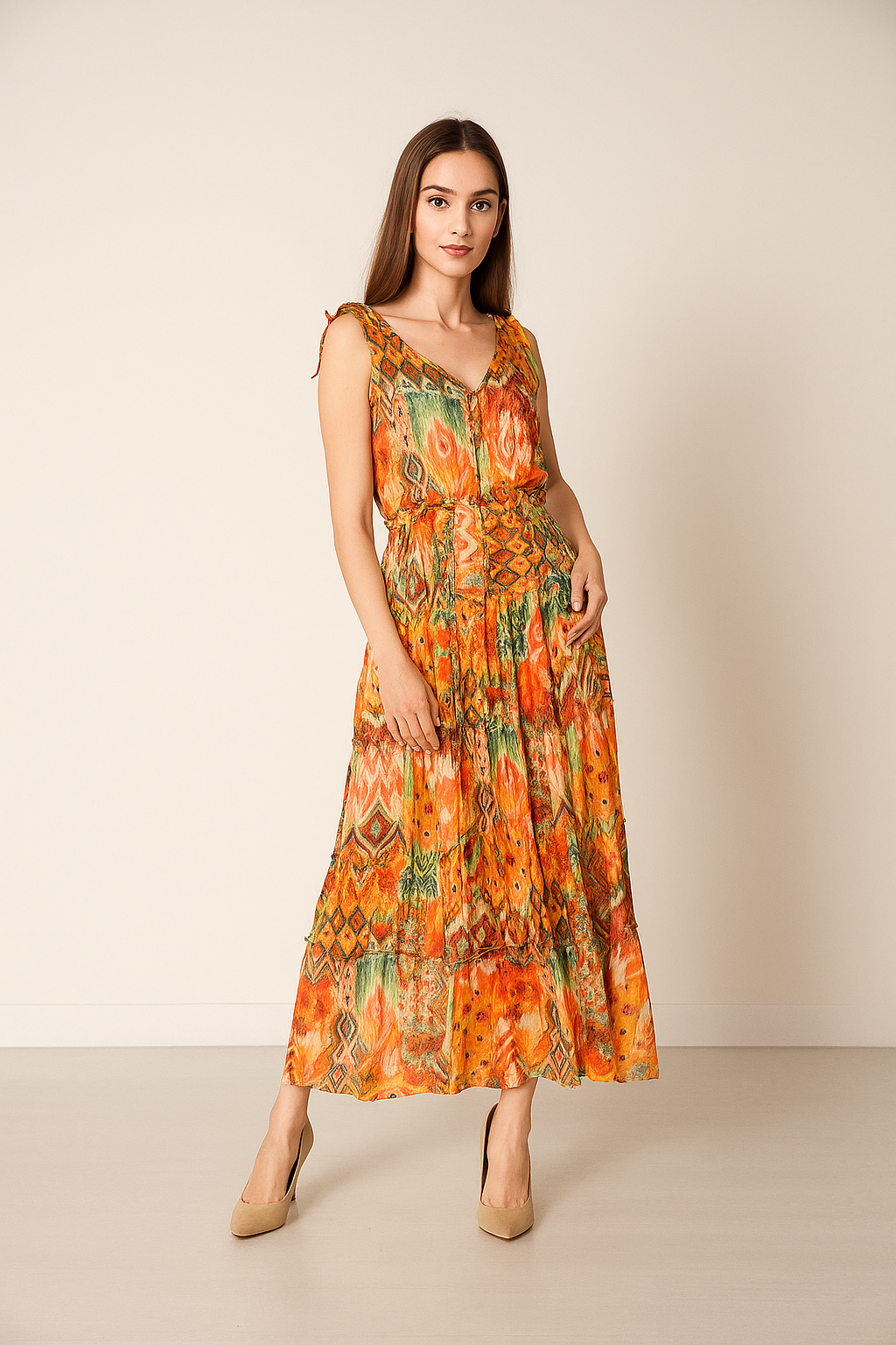 Vestidos Para Mujer Lurex De Tirantes S51121 Unico