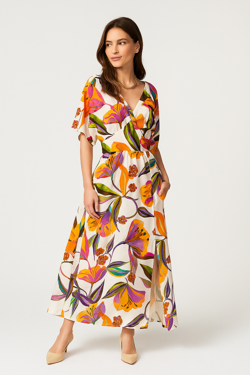 Vestidos Para Mujer Largo Primaveral Comodo S51125 Unico