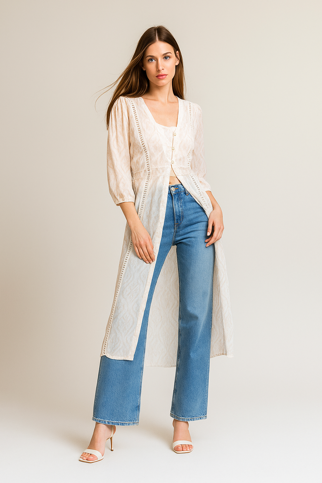 Vestidos Para Mujer De Chiffon Tipo Bluson S51132 Arena