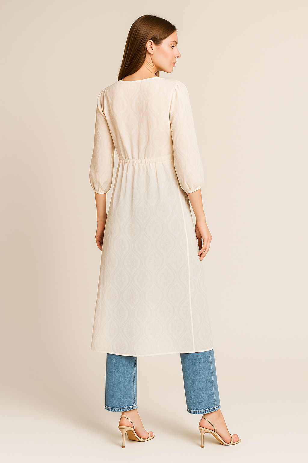 Vestidos Para Mujer De Chiffon Tipo Bluson S51132 Arena