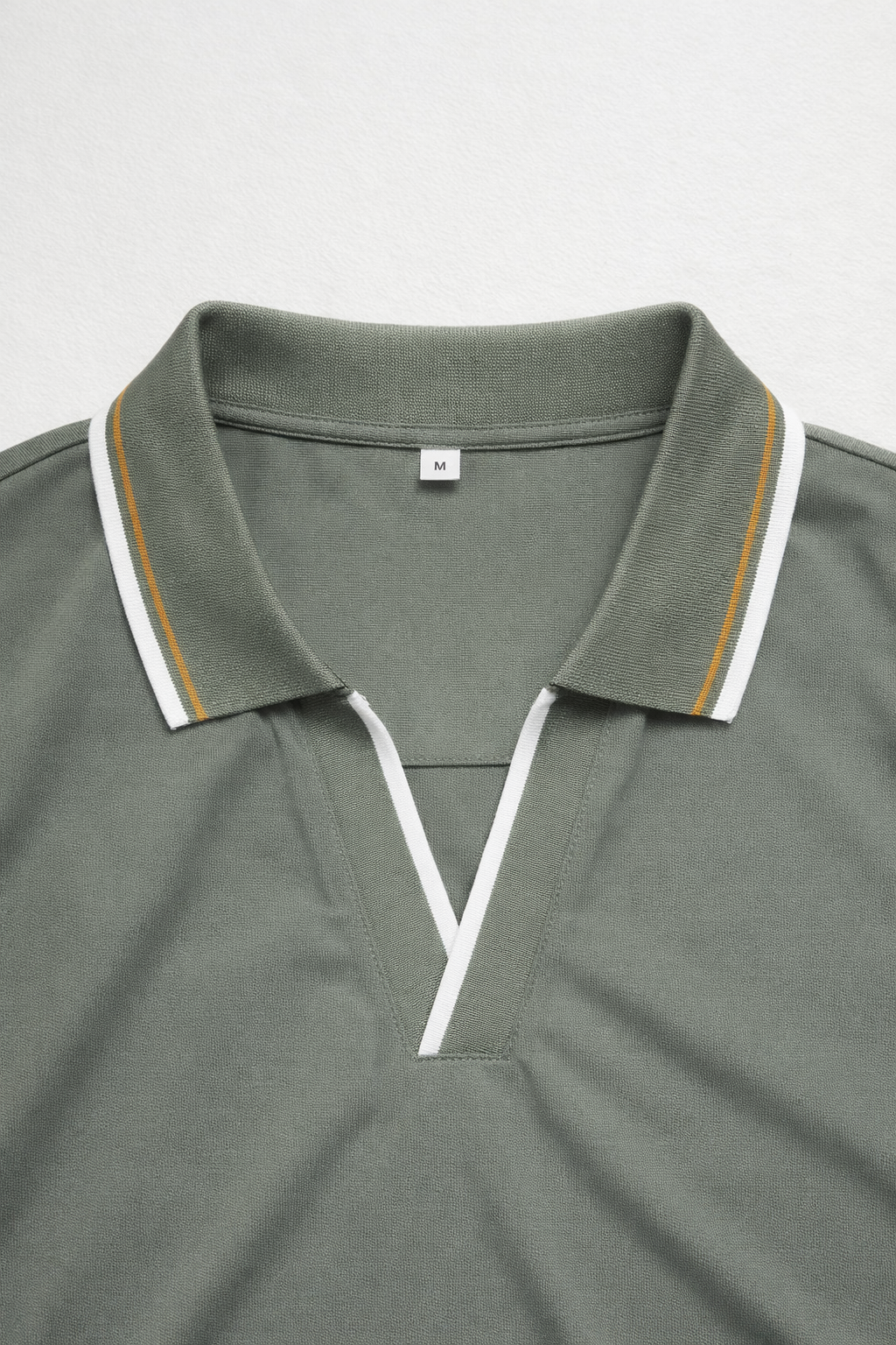 Playera Polo para Hombre Casual Antiarrugas A61416 Olivo