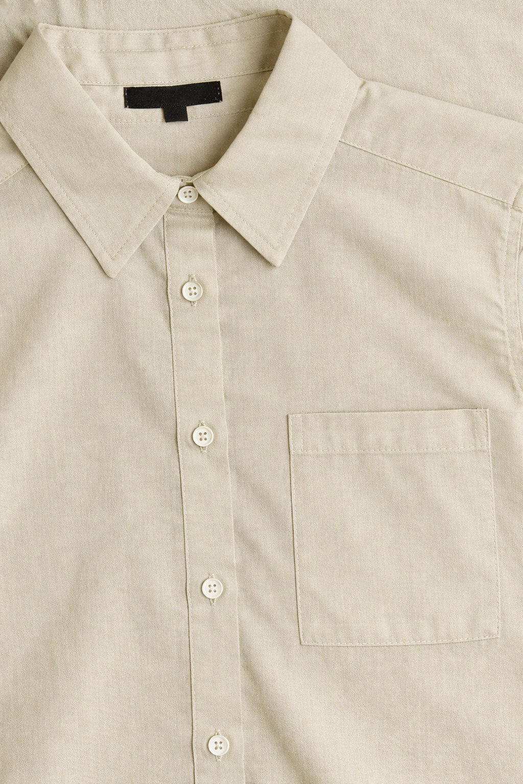 Blusas Para Mujer Camisera Popelina N61110 Beige