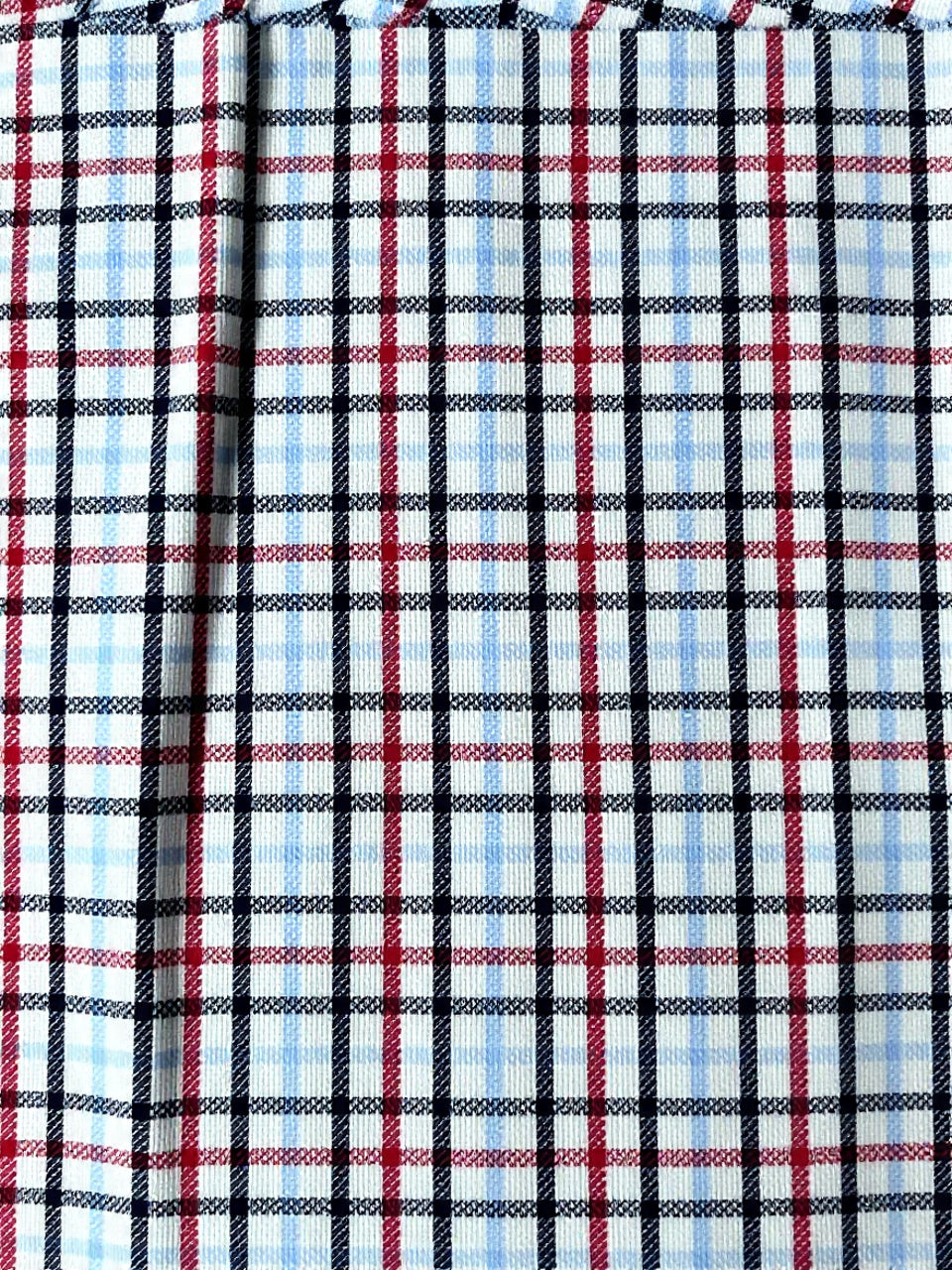 Camisas Para Hombre Manga Larga Cuadros Multicolor B61105 Azul