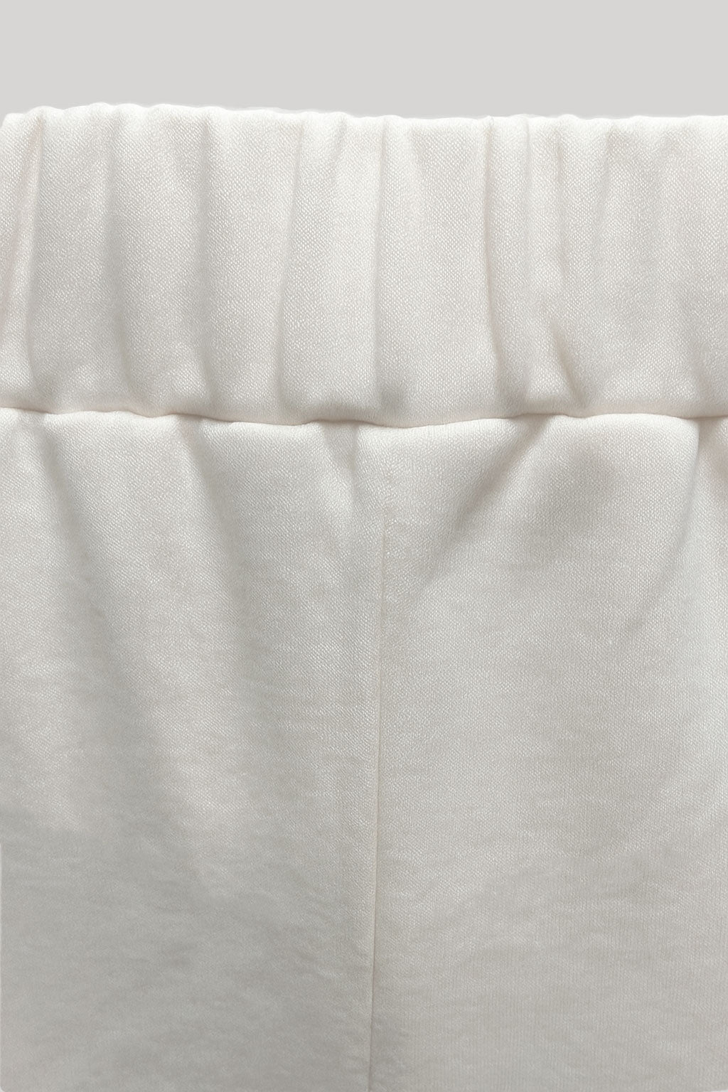 Pantalones Para Mujer Wide Leg De Punto Con Resorte W53121 Crema