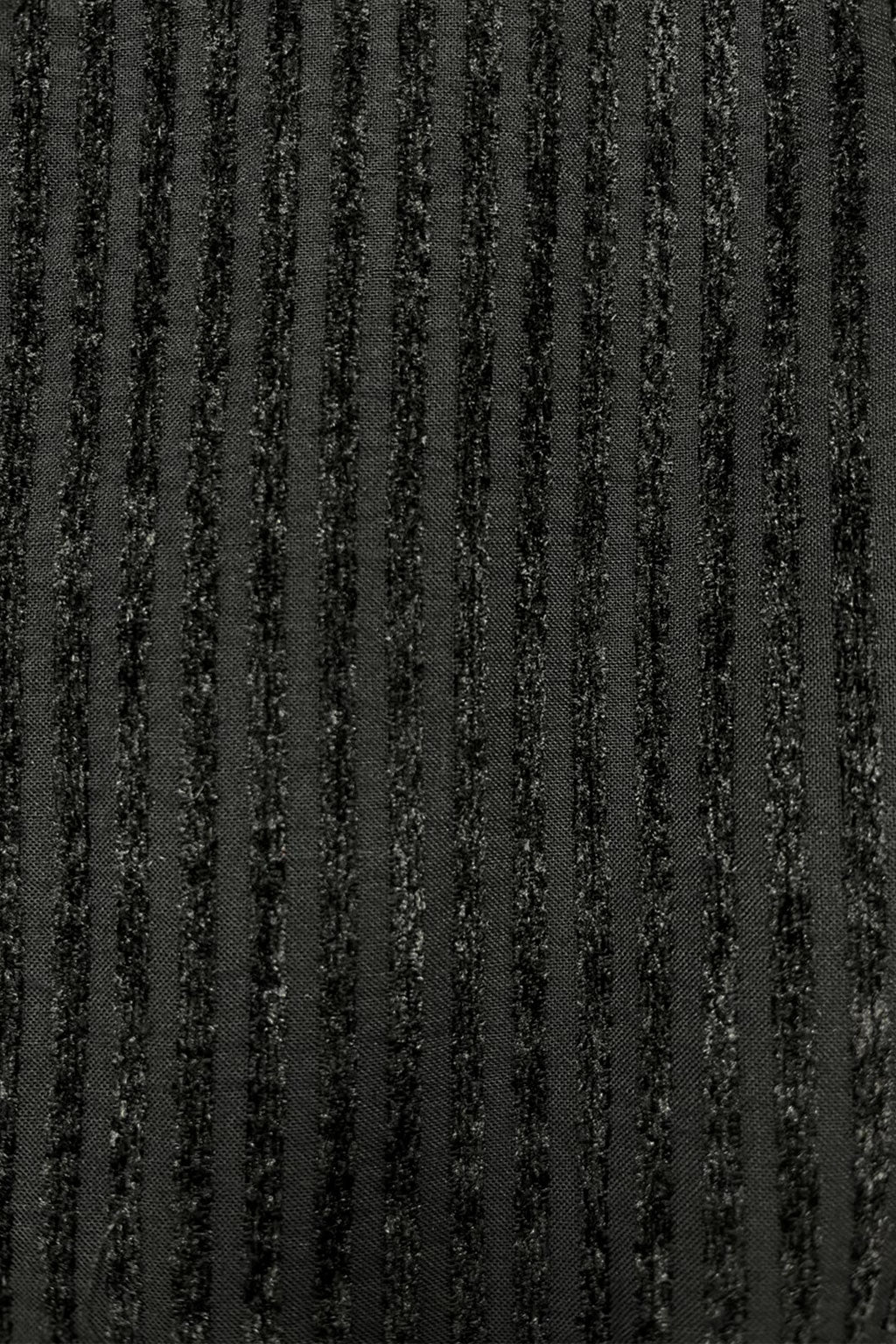 Camisas Para Hombre Manga Larga Chenille B55320 Negro