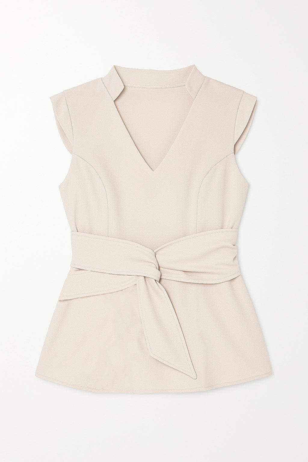 Blusas Para Mujer Sin Mangas Con Cinto N53136 Arena