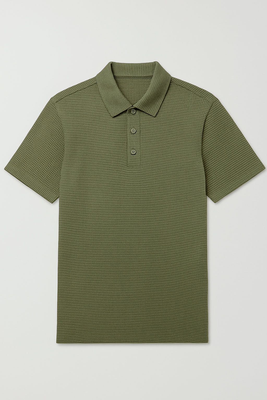 Playeras Polo Para Hombre Premium Con Textura A55405 Olivo