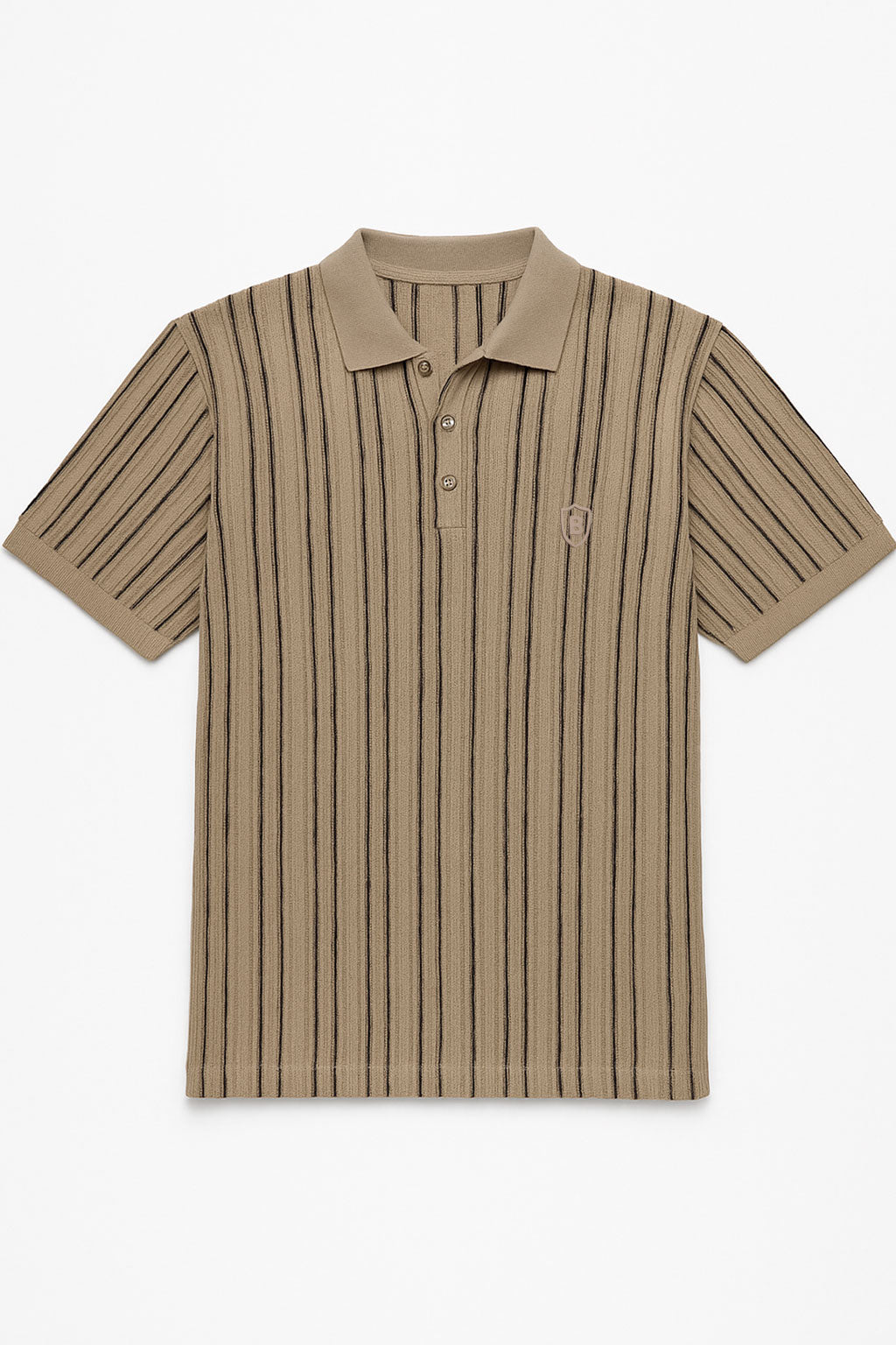 Playeras Polo Para Hombre Spandex De Punto A55406 Kaki