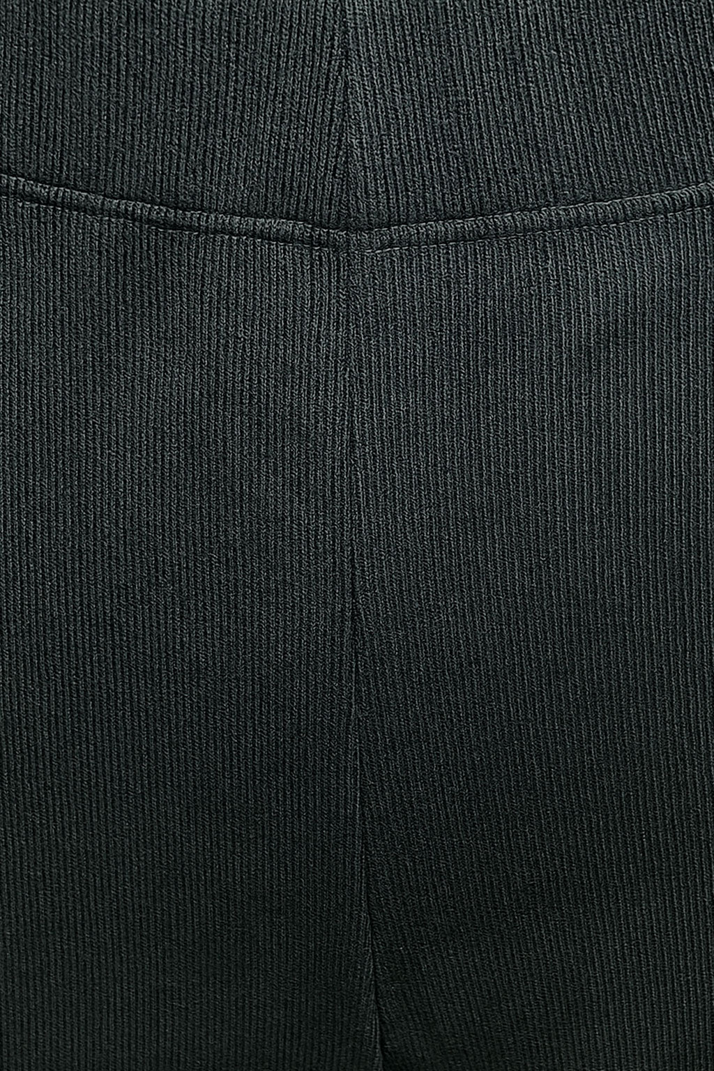 Pantalones Para Mujer Básico Suave Tejido Ligero W53122 Negro