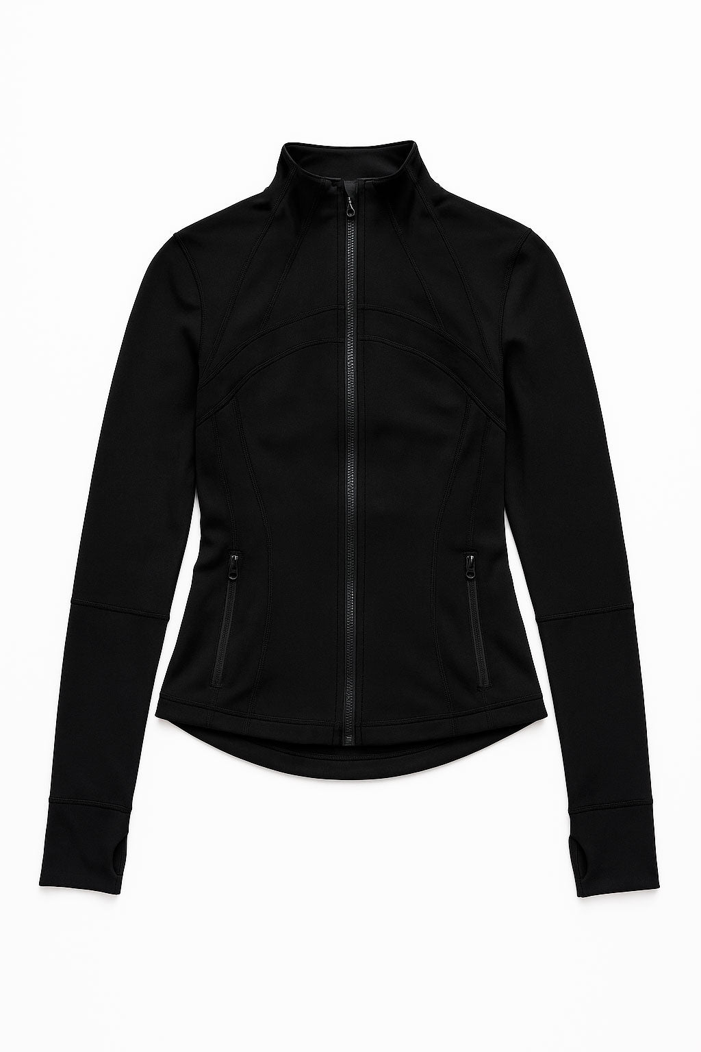 Chamarras Deportivas para Mujer Estructurada Con Cierre JYMB00 Negro