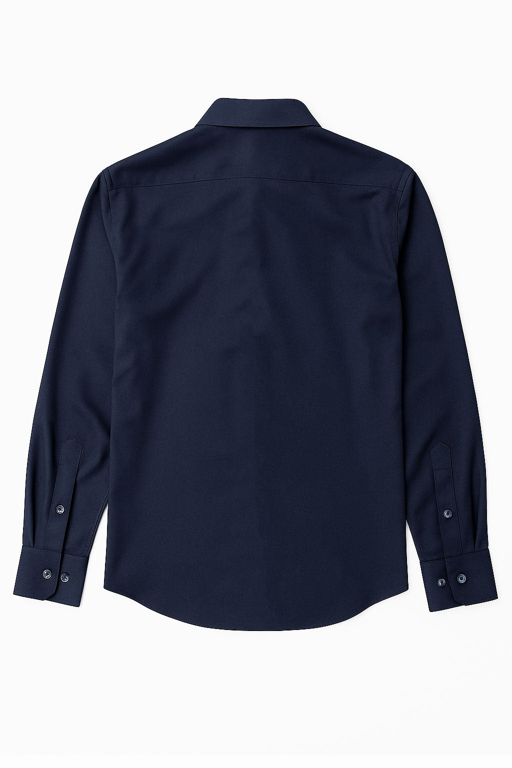 Camisas Para Hombre Jersey Spandex De Punto B55402 Marino