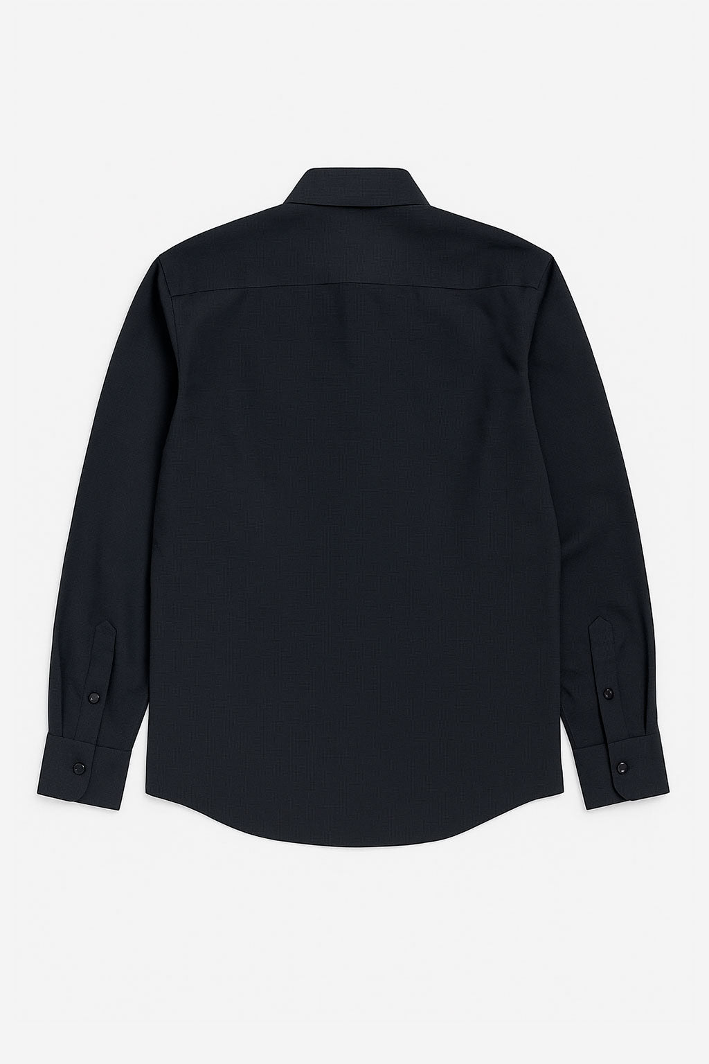 Camisas Para Hombre Spandex Premium Con Textura B55403 Negro