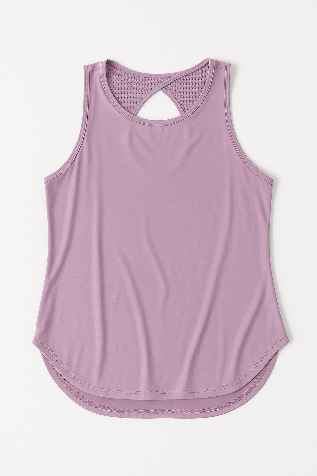 Playeras Deportivas para Mujer Espalda Cruzada JYW008 Lila