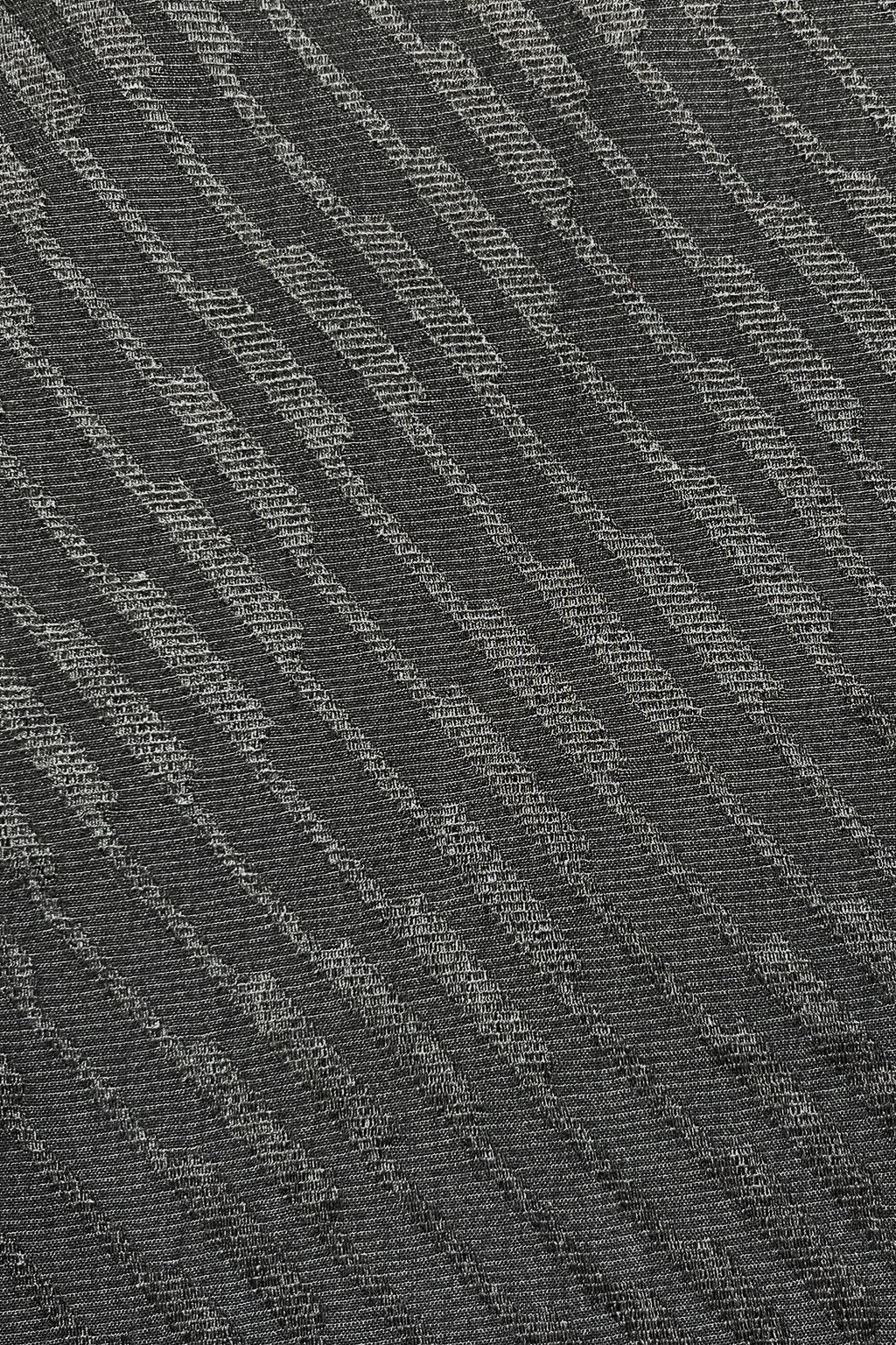 Camisas Para Hombre Jacquard Satinada B55328 Negro