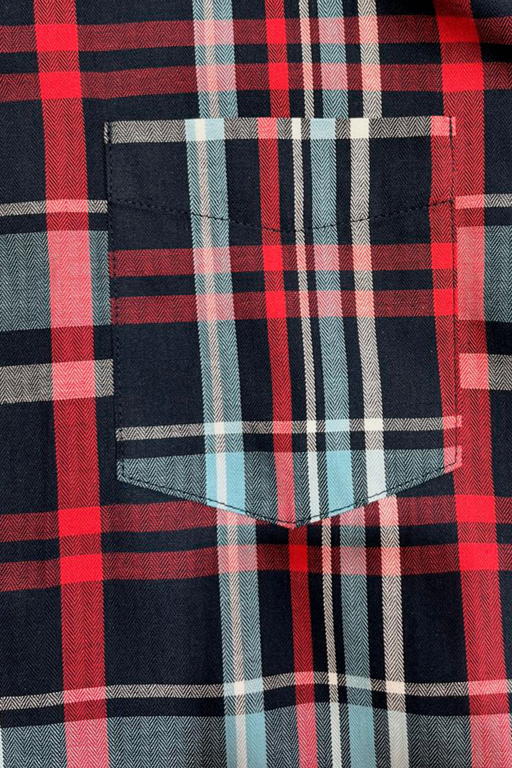 Camisas Para Hombre Cuadros Button Down B55101 Marino