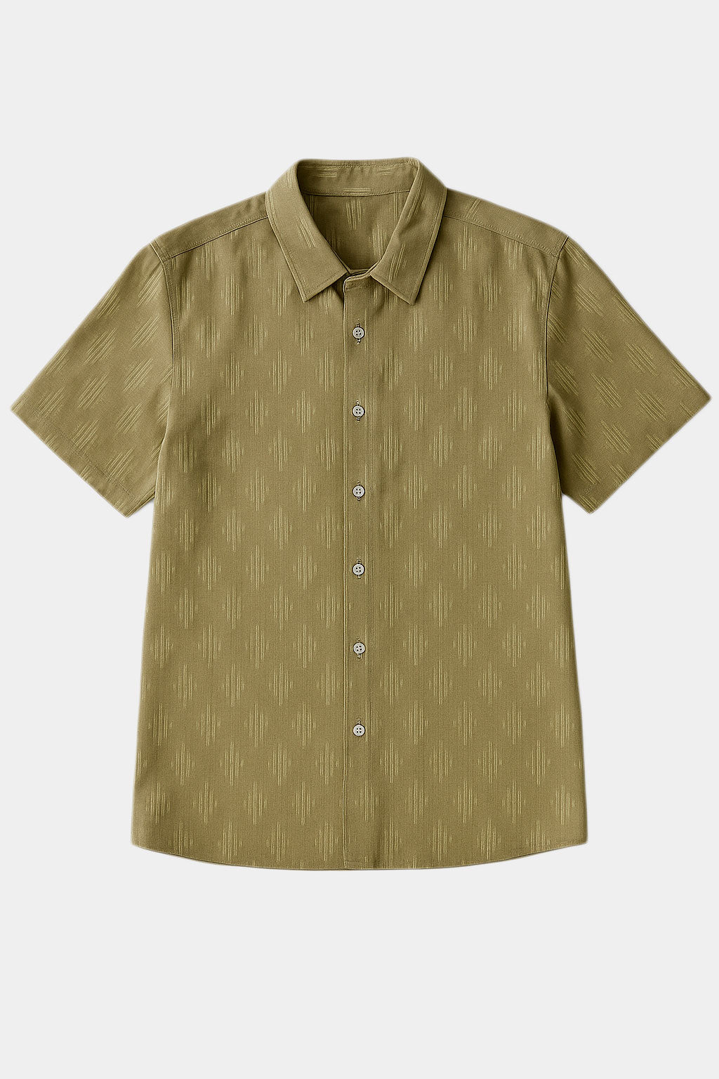 Camisas Para Hombre Estampado 3D B55354 Kaki