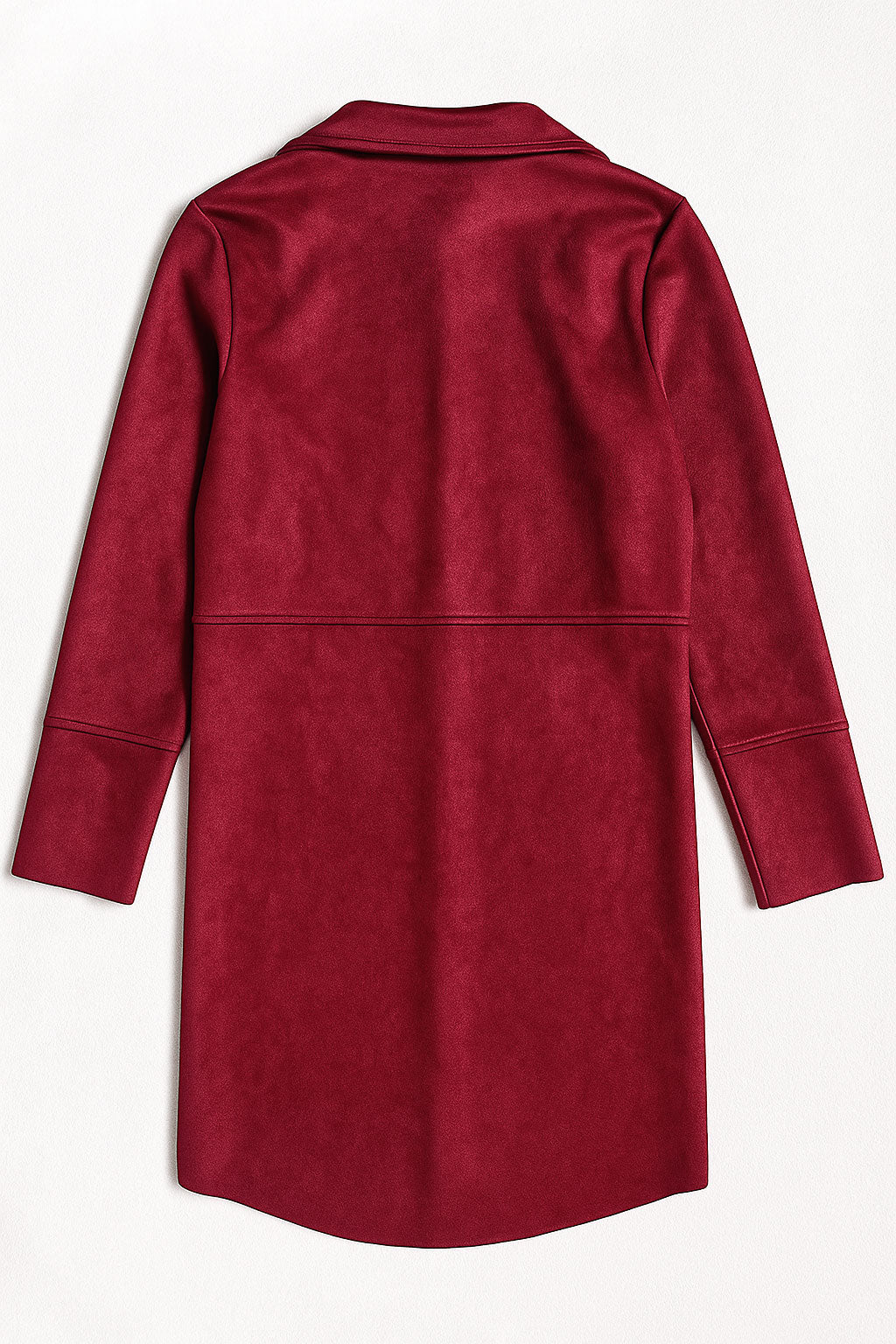 Abrigos Para Mujer Suede Zarga T53101 Vino