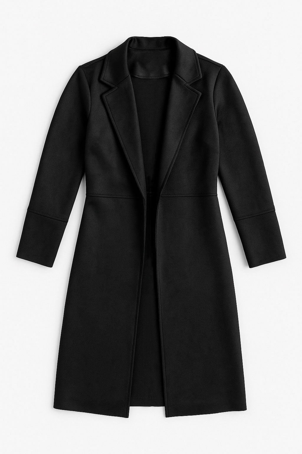 Abrigos Para Mujer Suede Zarga T53101 Negro