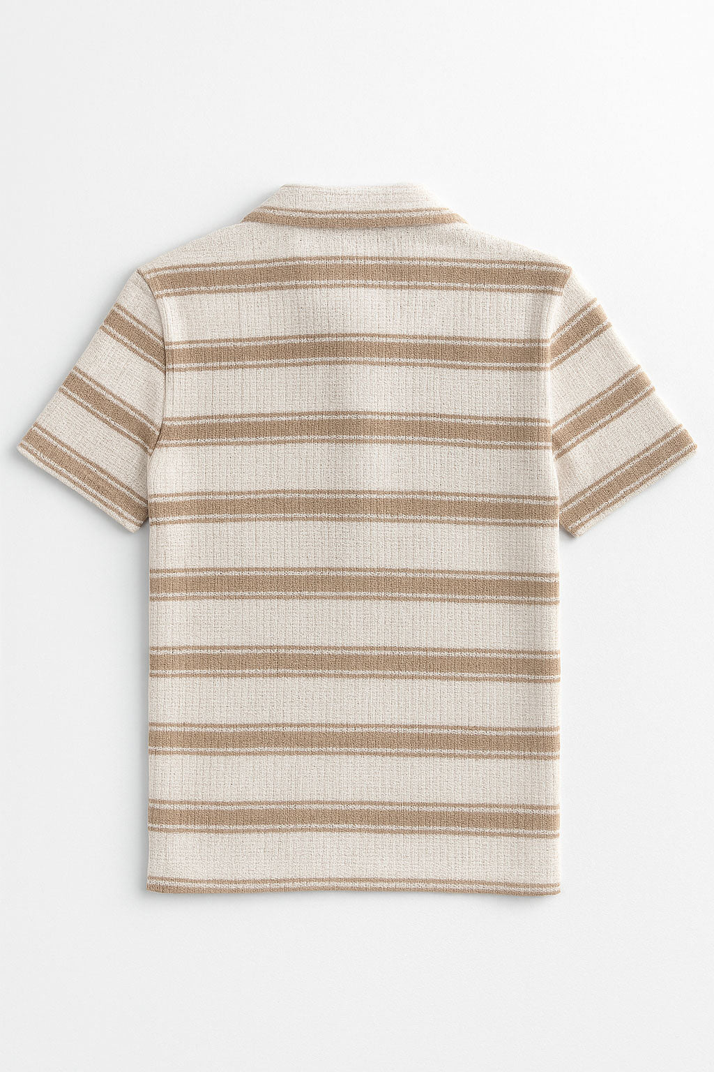 Camisas Para Hombre Crochet Vertical B51369 Arena