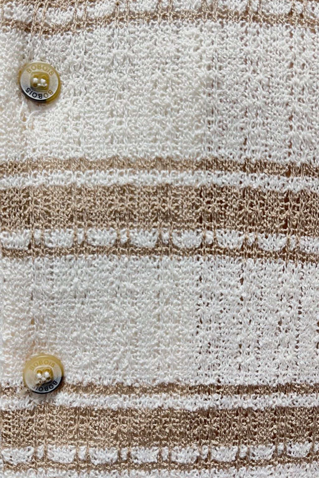 Camisas Para Hombre Crochet Vertical B51369 Arena