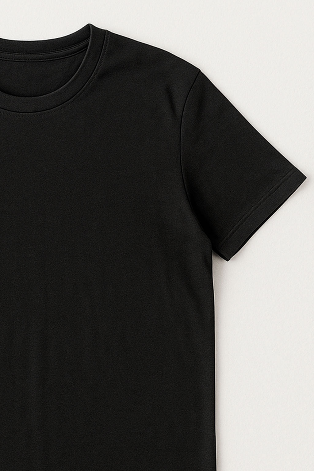 Playeras Para Hombre Manga Corta Midwieght A55306 Negro