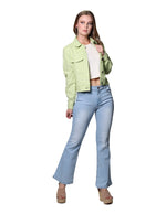 Jeans Para Mujer Pantalon Mezclilla V31100 Bleach