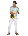 Camisas Para Hombre Bobois Moda Casuales Manga Corta Playa Estampada Hawaiana Relaxed Fit 1 B22351