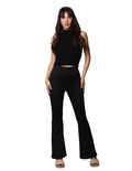 Pantalones Para Mujer Bobois Moda Casuales W31104 Negro