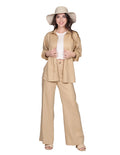Blusas Para Mujer Bobois Moda Casuales Tipo Crop Top Basico Hueso N21106