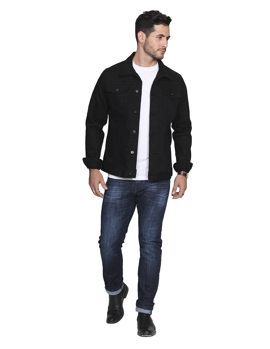 Jeans Chamarra De Mezclilla Blanca Hombre Chamarra De Mezclilla