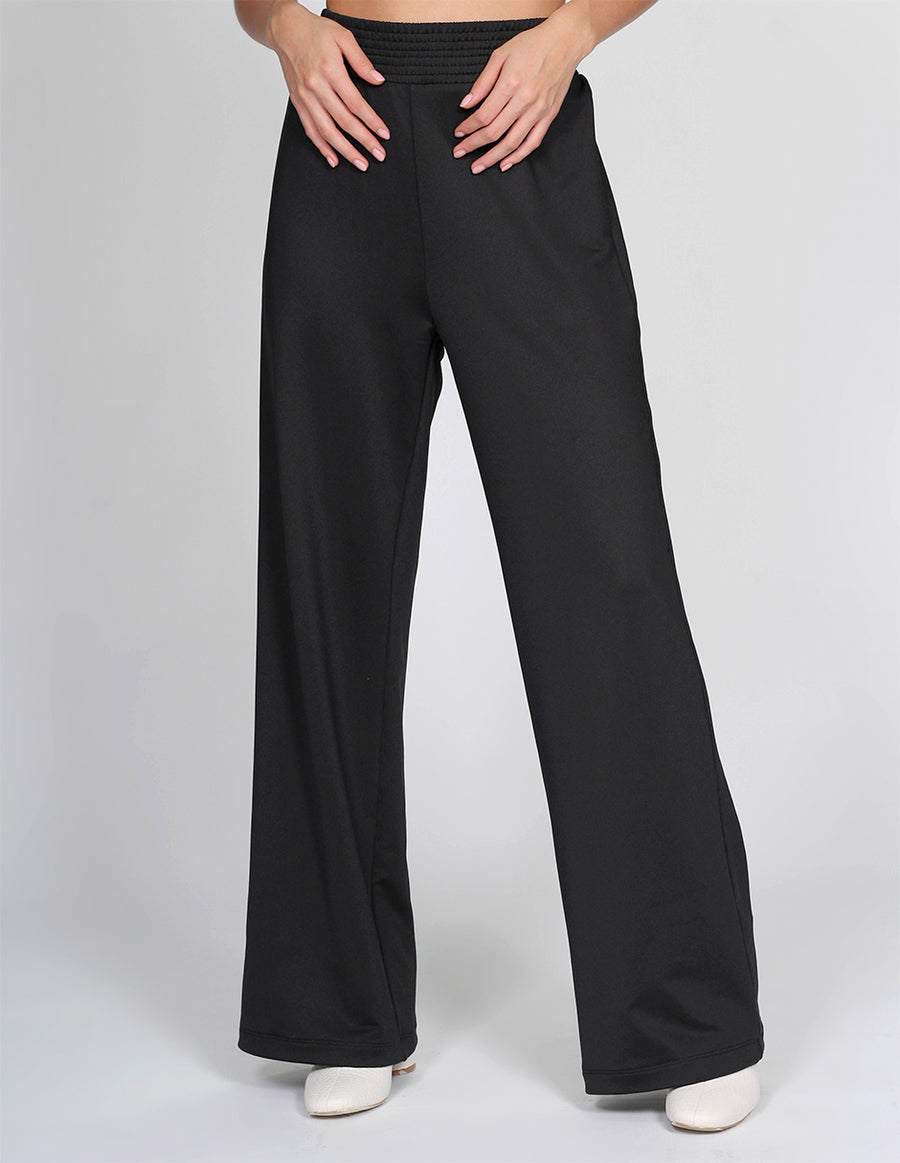 Pantalones Para Dama Bobois Moda Casuales Tejidos Negro W23110 – BOBOIS
