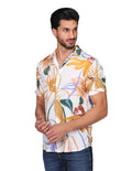 Camisas Para Hombre Bobois Moda Casuales Manga Corta Playa Estampada Hawaiana Relaxed Fit 2 B22351