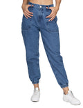 Jeans Para Mujer Bobois Moda Casuales Pantalones Jogger De Mezclilla Unico V21106