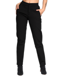 Pantalones Para Mujer Bobois Moda Casuales De Vestir Basico Negro W23100