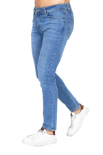Jeans Para Hombre Mezclilla Slim Fit JSLIM Double Stone